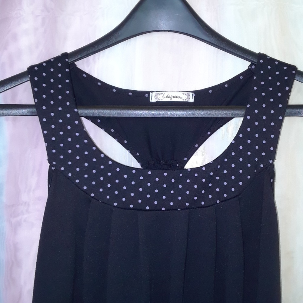 Black Racerback Top - Picture 2 of 6